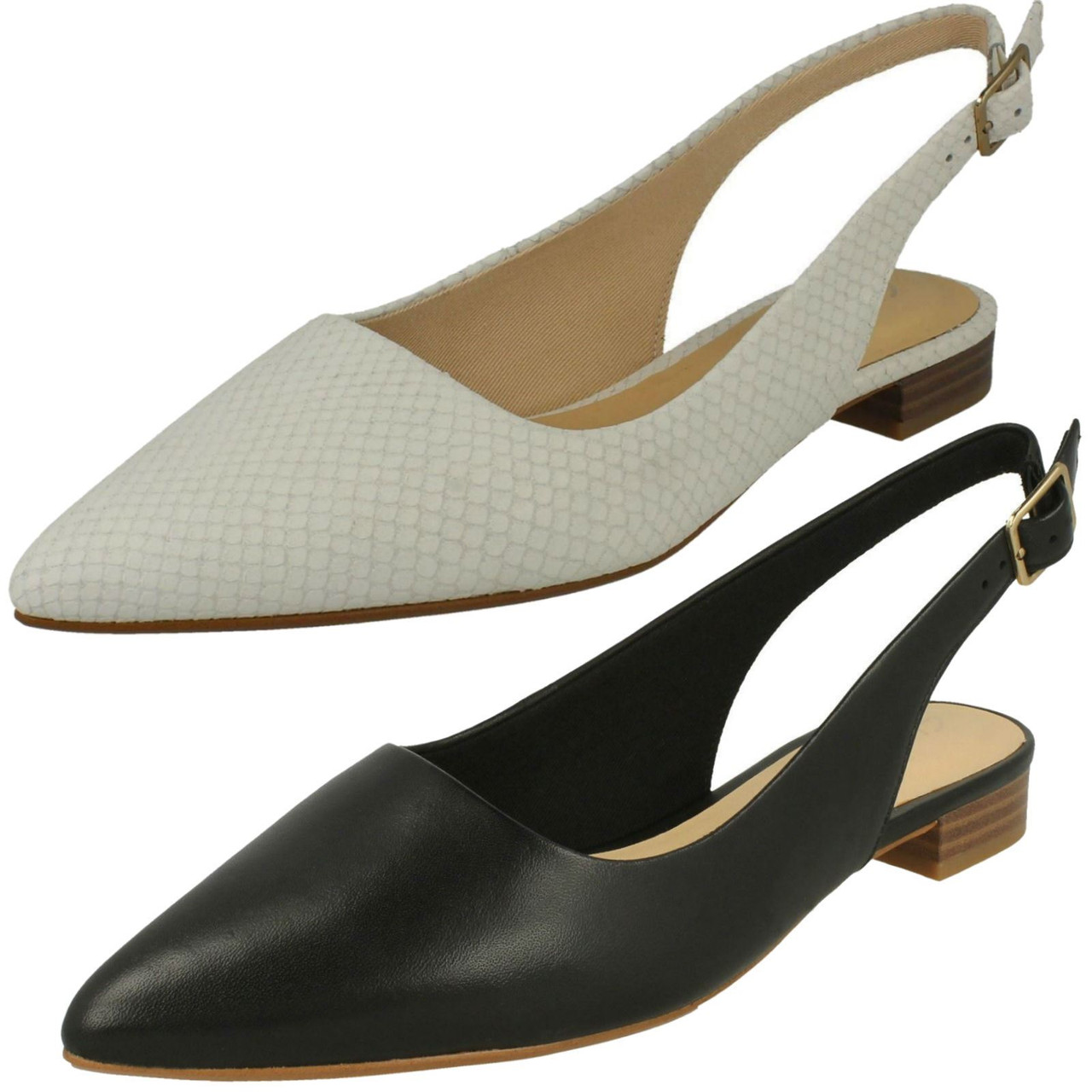 Ladies Clarks Sling Back Shoes Laina15 