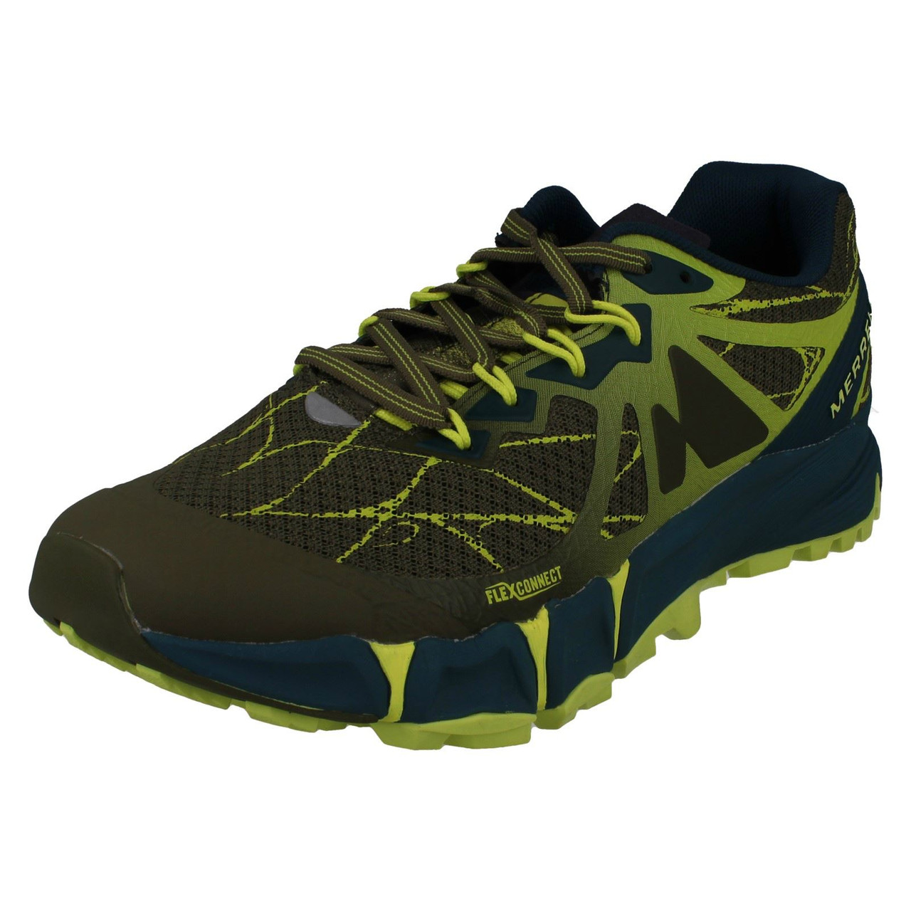 Mens Merrell Lace Up Trainers Agility Peak Flex