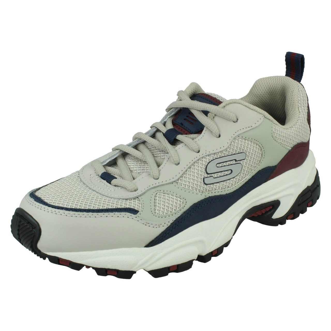 mens skechers lace up