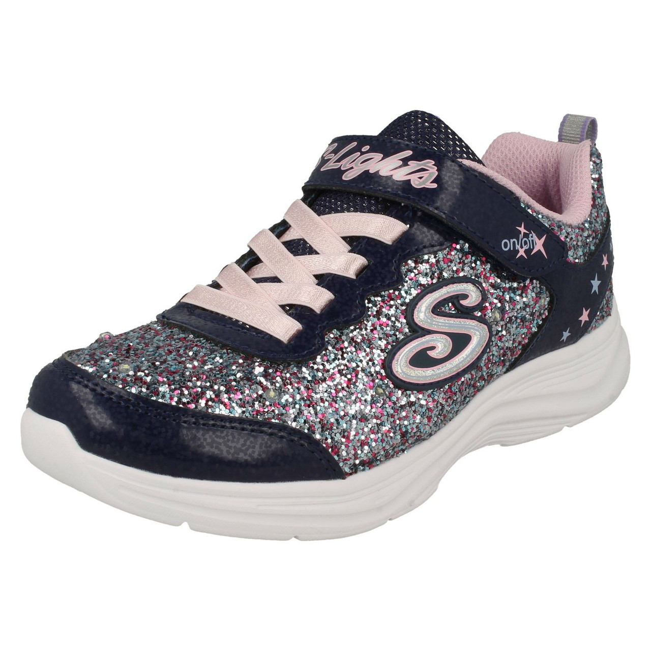 skechers glitter glow