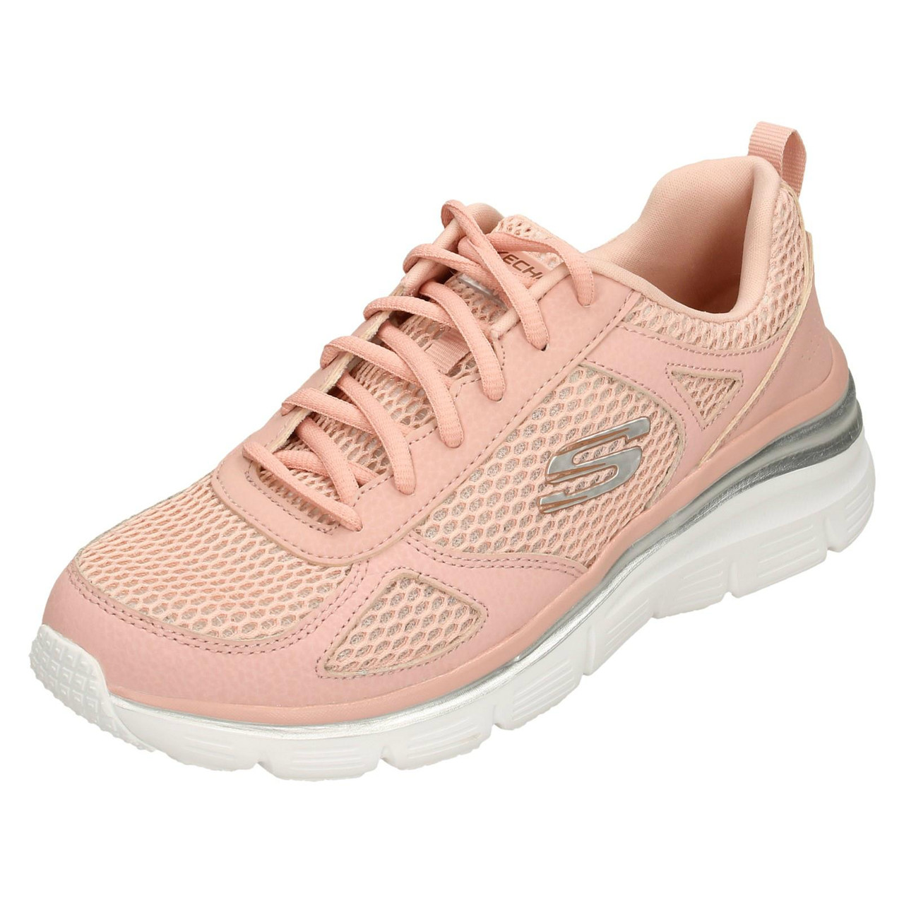 Ladies skechers shop trainers memory foam