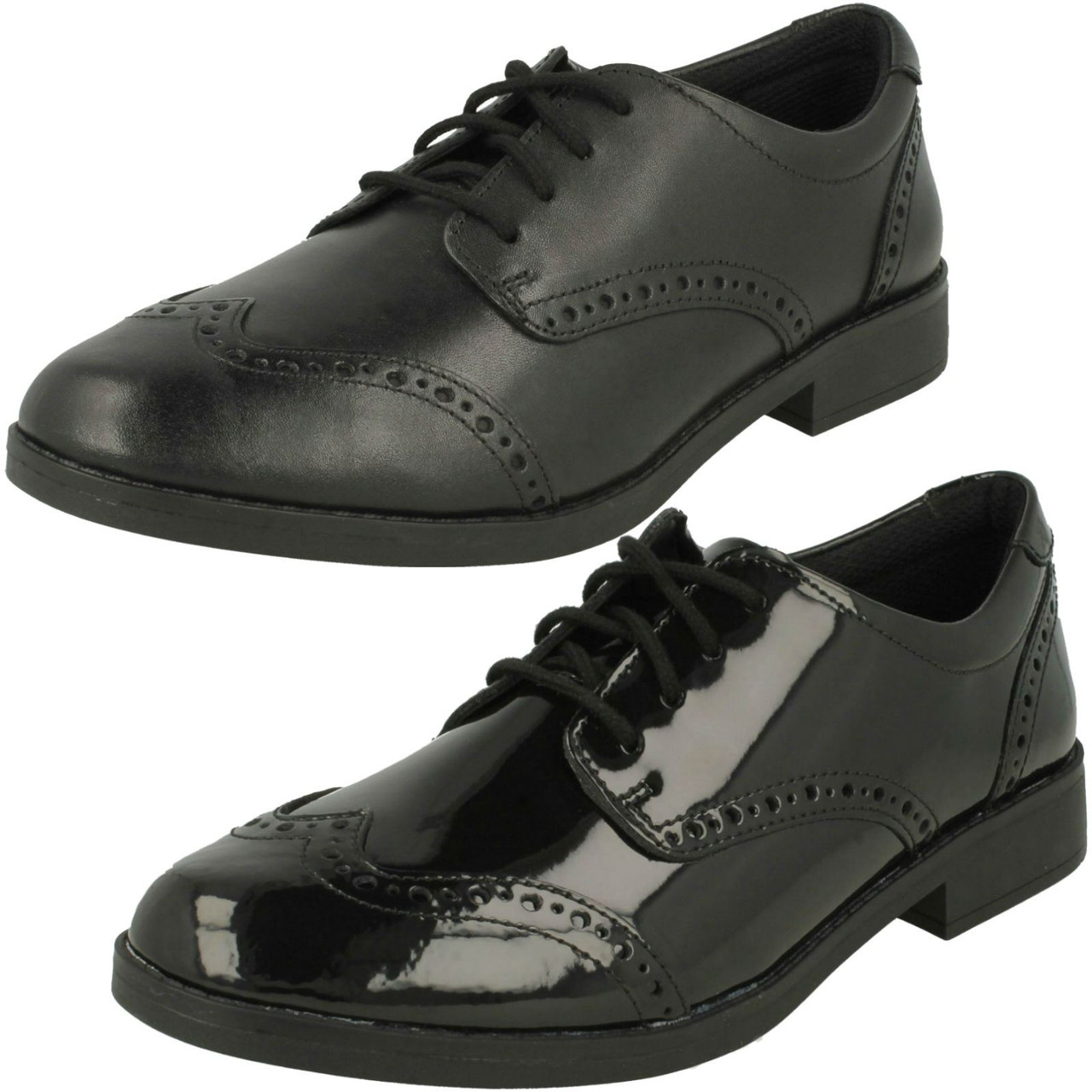 black brogues girls