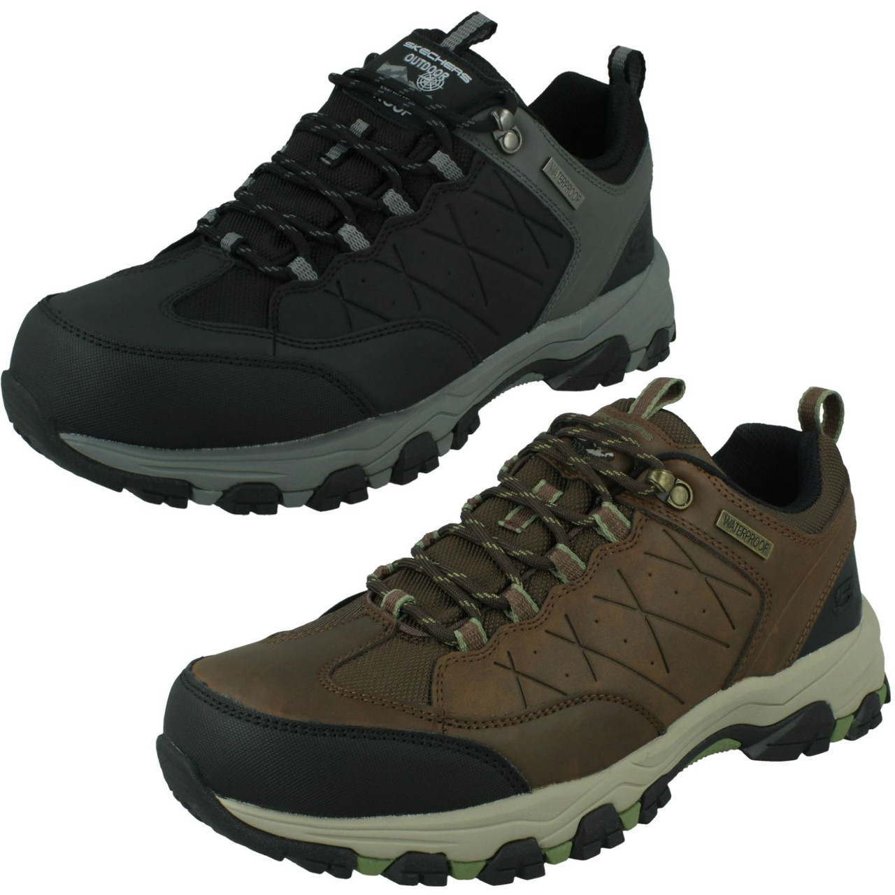 Mens Skechers Waterproof Trainers Helson