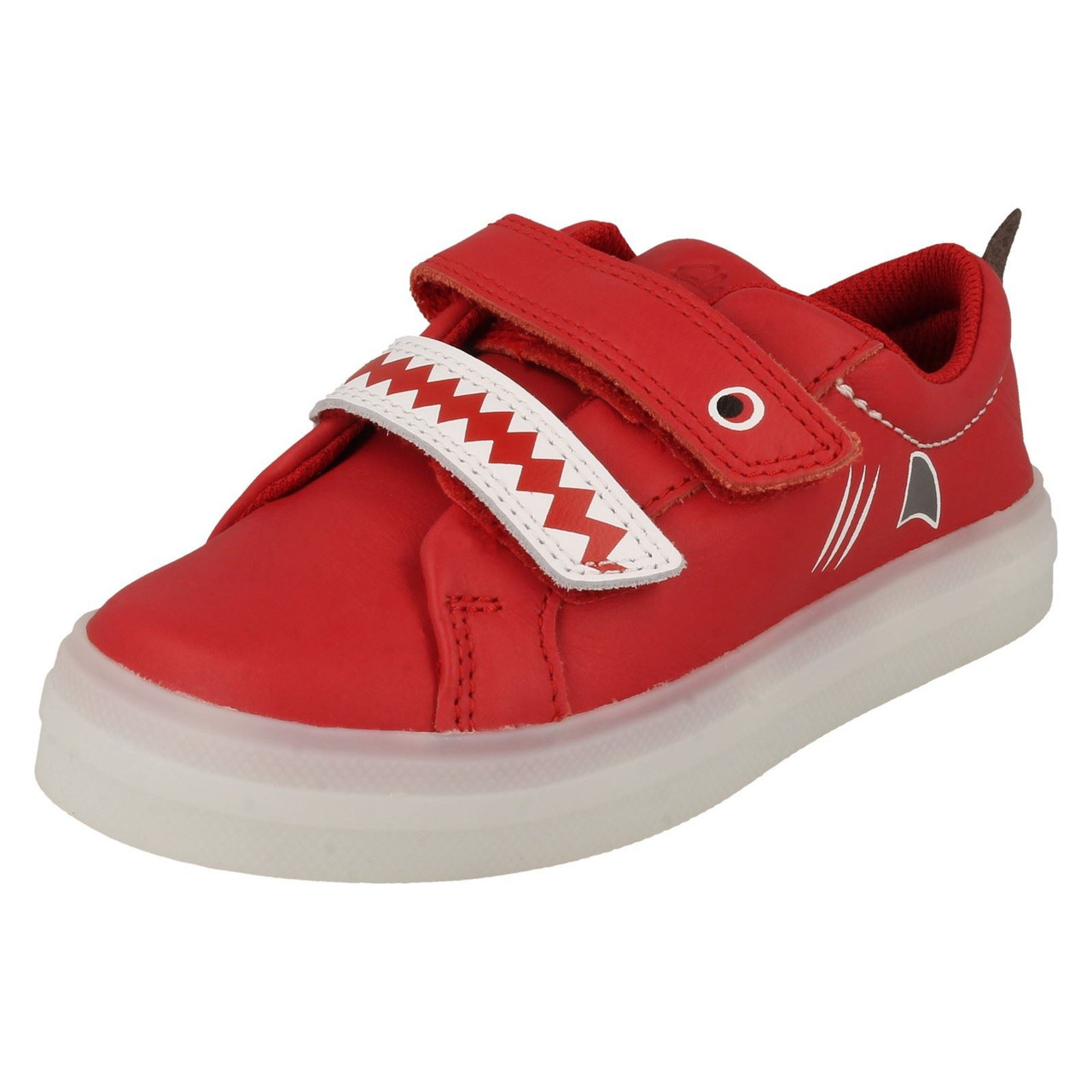 clarks shark trainers