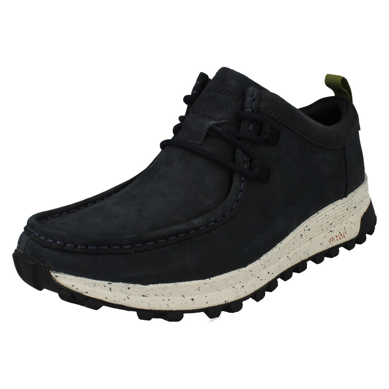 Mens Clarks Moccasin Detailed All Terrain Leisure Shoes - ATL Trek Wally