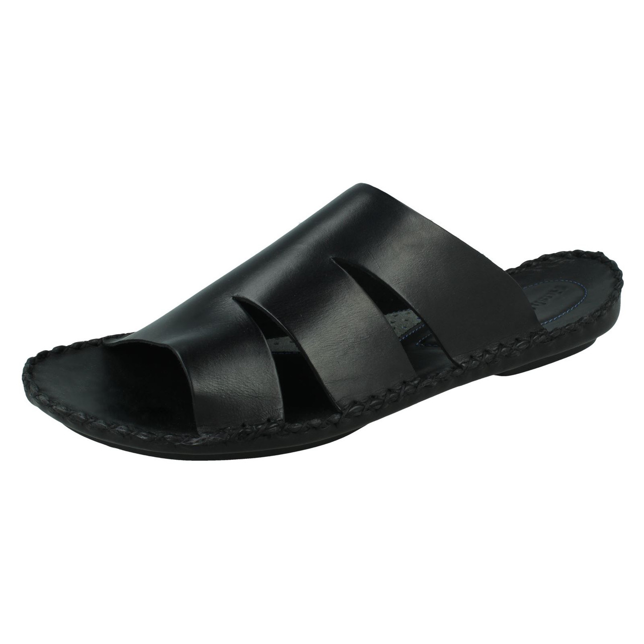 Hush Puppies Womens slide sandals, 6.5 M black adjust… - Gem