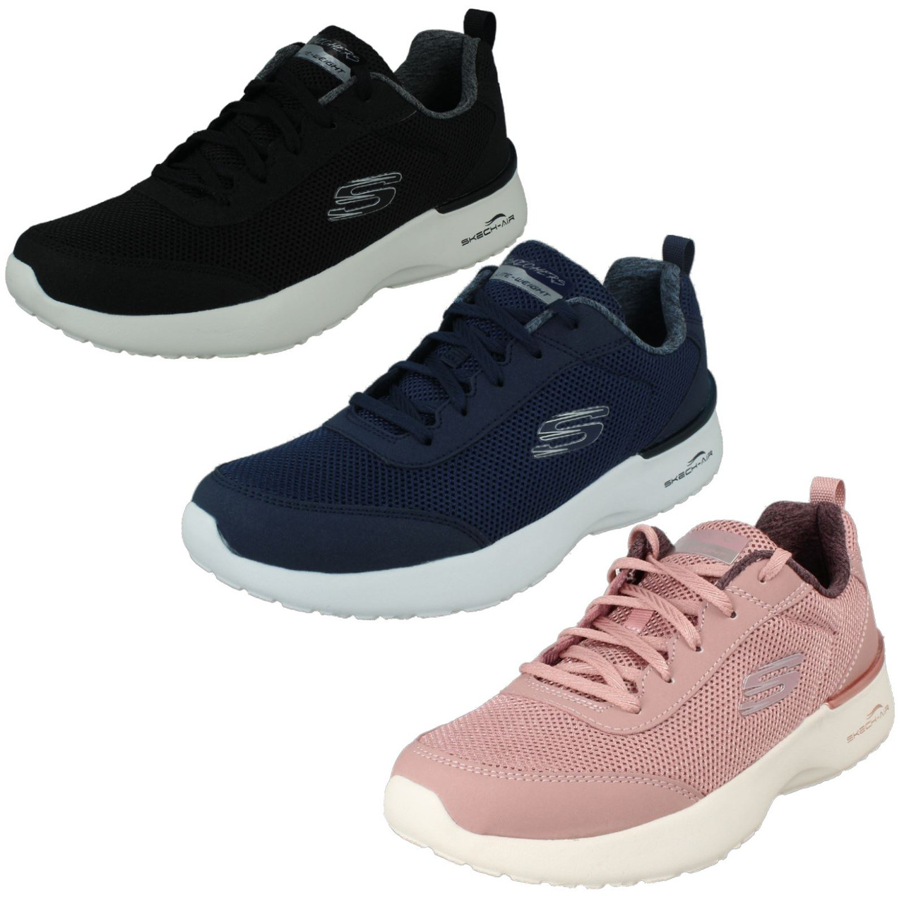 women's skech air trainers