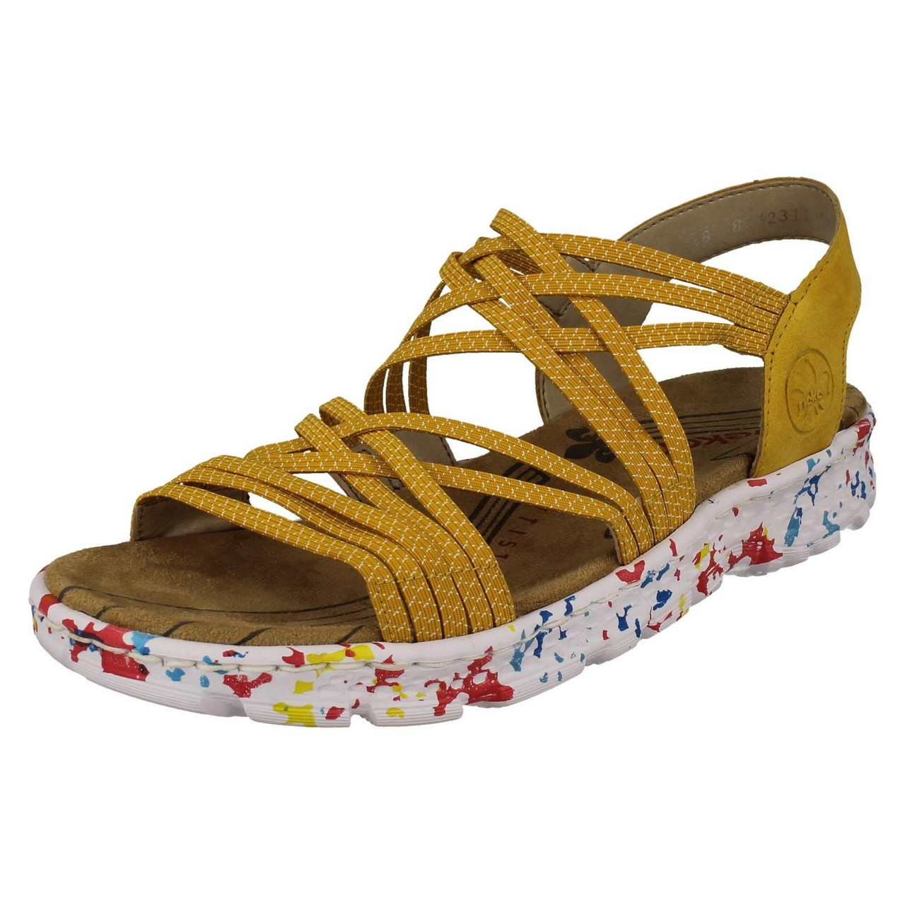 Arizona Love Ladies Apache Tie Dye Elasticated Sandals | World of Watches