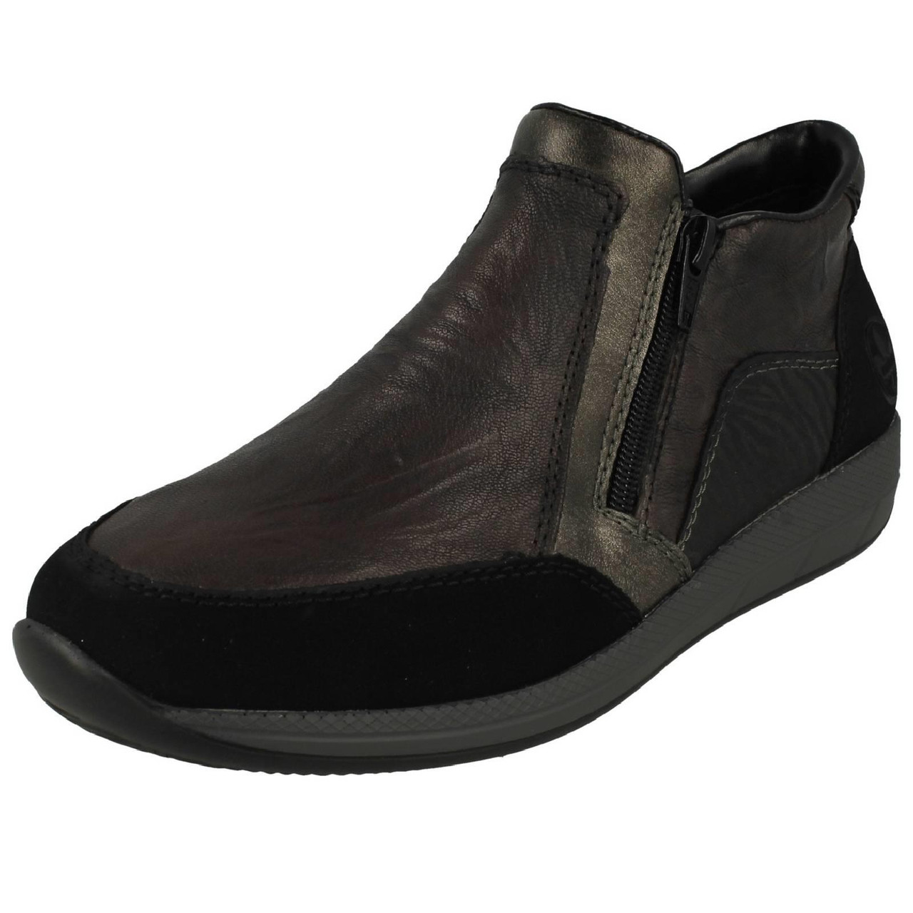 rieker fleece lined ankle boots