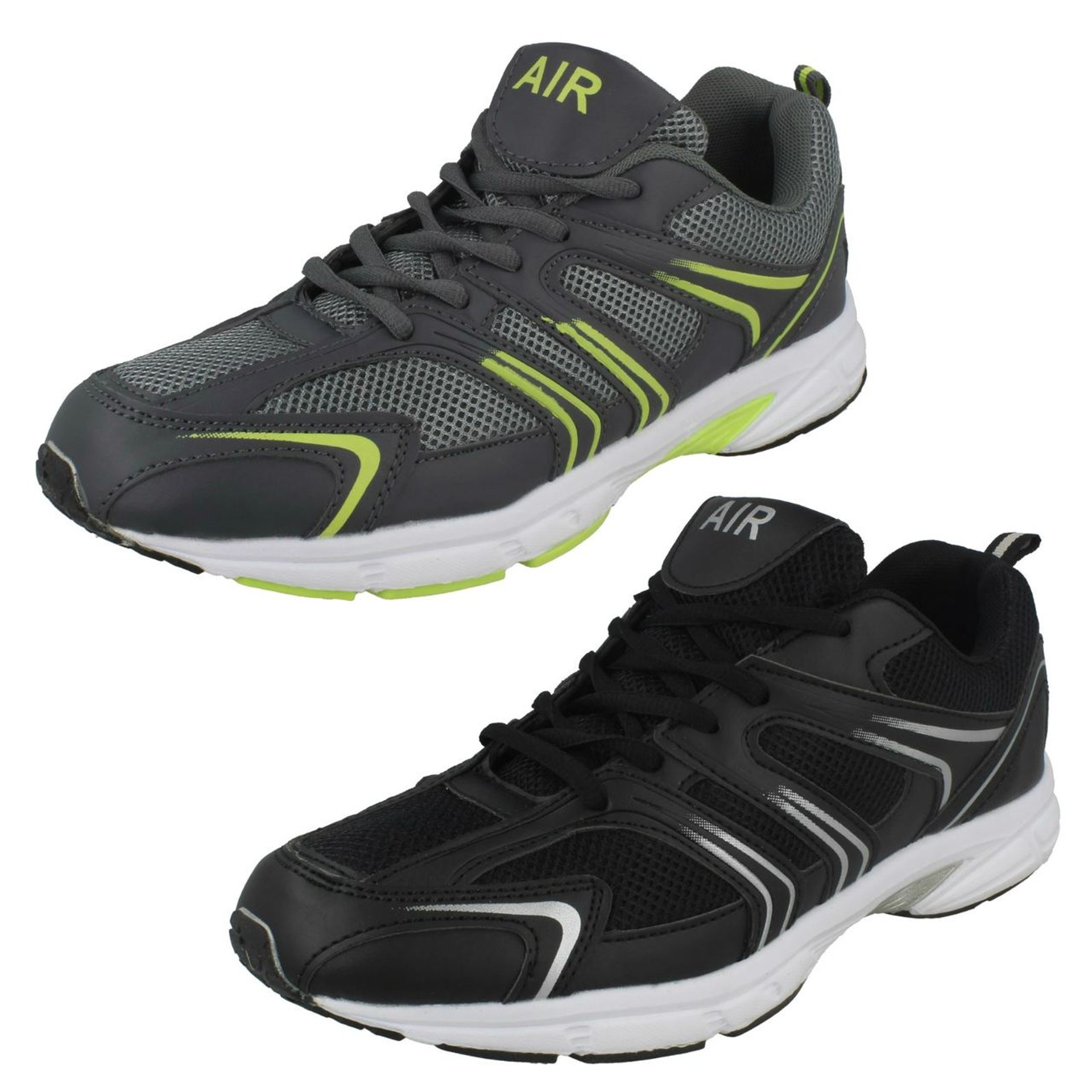 Mens Air Tech Lace Up Casual Trainer Gravity