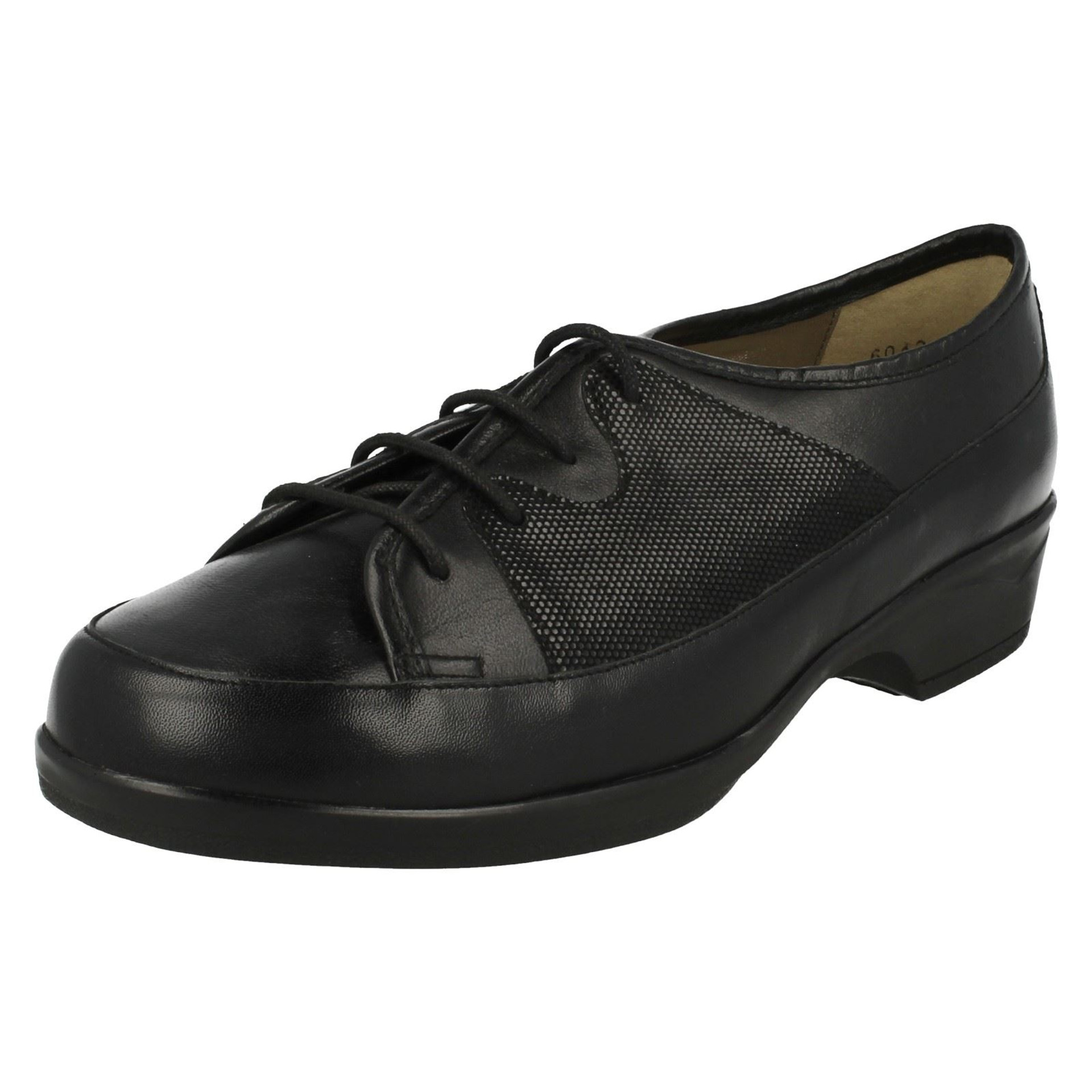 Ladies Equity Wide Fitting Court Shoes Maxine