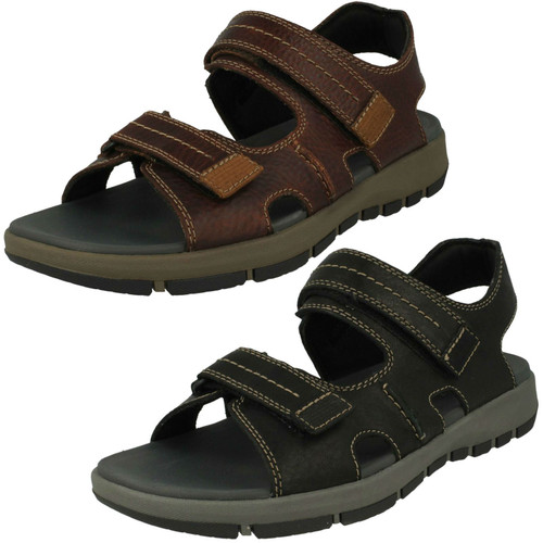 clarks recline open sandals mens