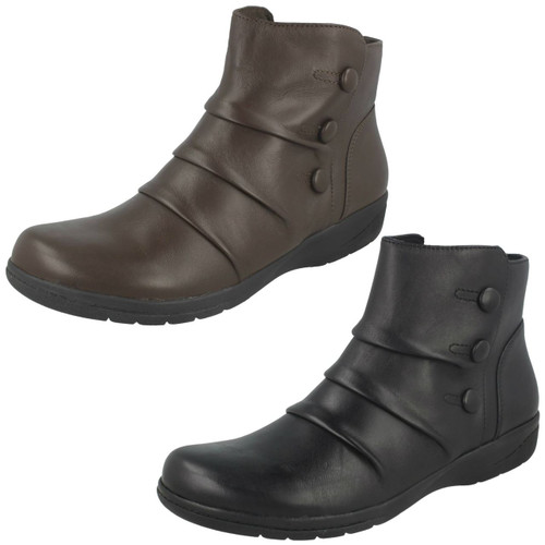 clarks matron ella ankle boots
