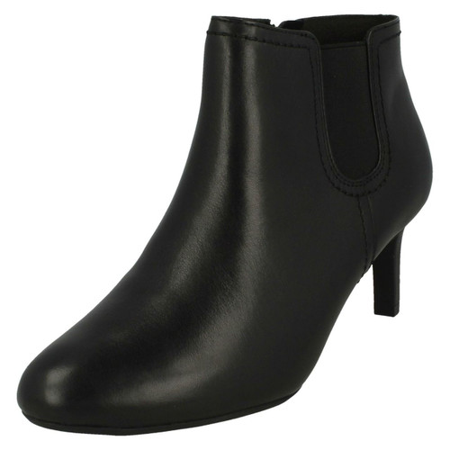 Ladies Clarks Heeled Boots