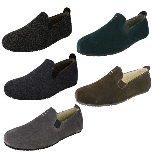 clarks mens sheepskin slippers