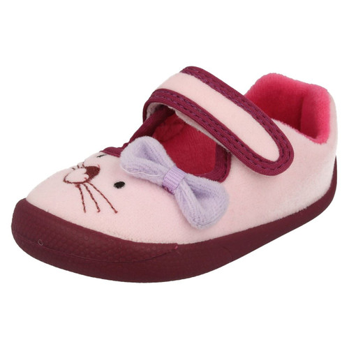 Details about   Infant Girls Clarks Slippers Cuba Pip