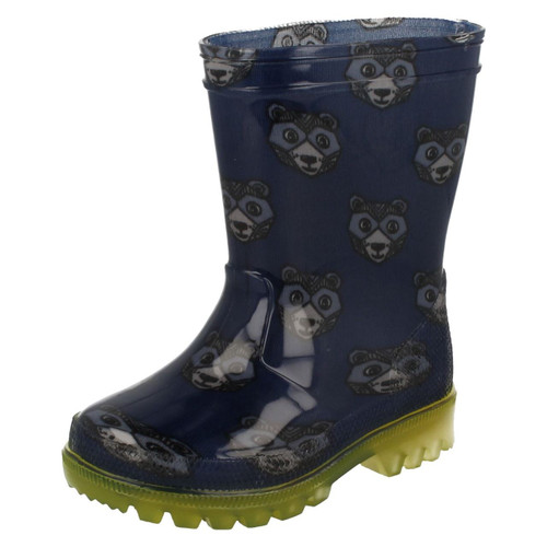 clarks childrens wellington boots
