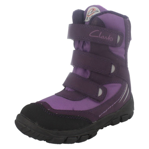 Clarks girls snow boots Clearance