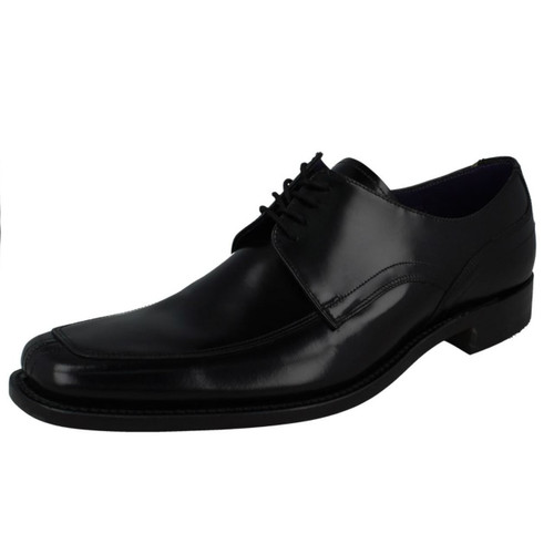 Polished black clearance dress shoes