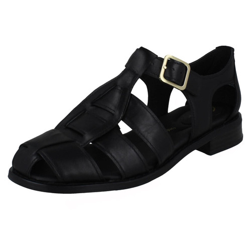 Ladies Clarks Fisherman Flats - Hana Sun