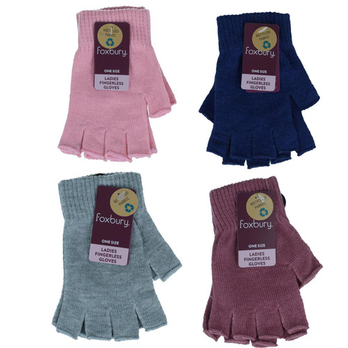 Ladies Foxbury Fingerless Gloves GL840A