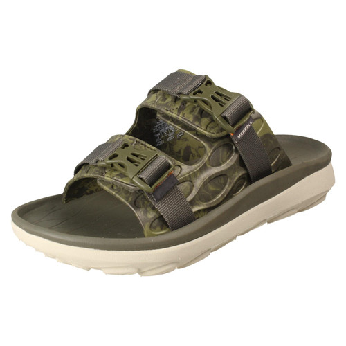 Mens Merrell Open Toe Casual Sandals - Hut Ultra Wrap J005227