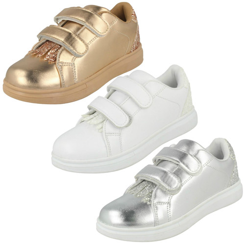 Girls Spot On Casual Trainers H2418