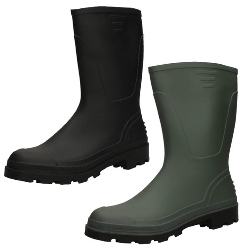 Adults Spot On Plain Calf High Wellingtons BULLY2