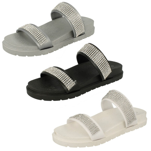 Womens Casual Slip On Sandals F0901