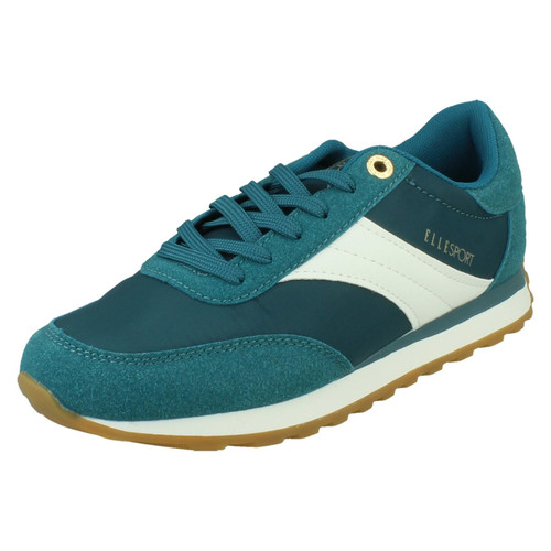Ladies Elle Sport Casual Lace Up Trainers F7402
