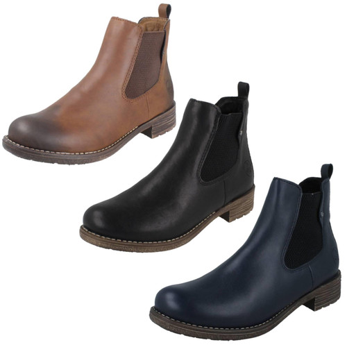 Ladies Rieker Ankle Boots 79450
