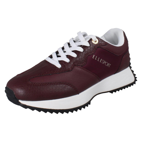 Ladies Elle Sport Comfy Casual Lace Up Trainers F7382