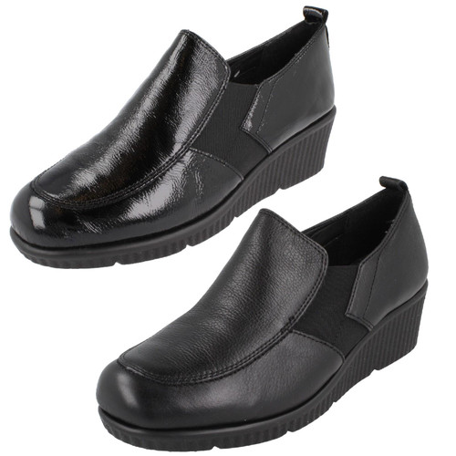 Ladies Van Dal Wedge Slip On Shoes Hattie