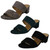 Ladies Anne Michelle Mid Heel Mule Strap Sandals F10627