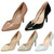 Ladies Anne Michelle Pointed Toe Court Shoes