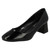 Ladies Anne Michelle Mid Chunky Heel Court Shoes F9R992