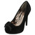 Ladies Anne Michelle Heeled Court Shoe