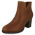 Ladies Clarks Zip Up Ankle Boots Verona Trish