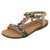 Ladies Savannah Braided Chain Sandals