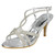 Ladies Spot On Diamante Sandals