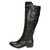 Ladies Spot On Double Side ZIp Fastening Knee High Boots F50394