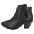 Ladies Spot On Cowboy Style Ankle Boots with Zip Detail F50450