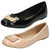 Ladies Spot On Flat Ballerina Shoes