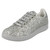 Ladies Spot On Glittery Lace Up Trainers