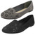 Ladies Spot On Flat Slipper Cut Ballerinas