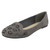 Ladies Spot On Flat Slipper Cut Ballerinas