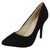 Ladies Spot On High Heel Pointed Toe Court Shoes