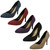 Ladies Spot On High Heel Pointed Toe Court Shoe