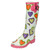 Ladies Spot On Heart Print Wellington Boots