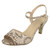 Ladies Anne Michelle Mid Heel Sandals F10906